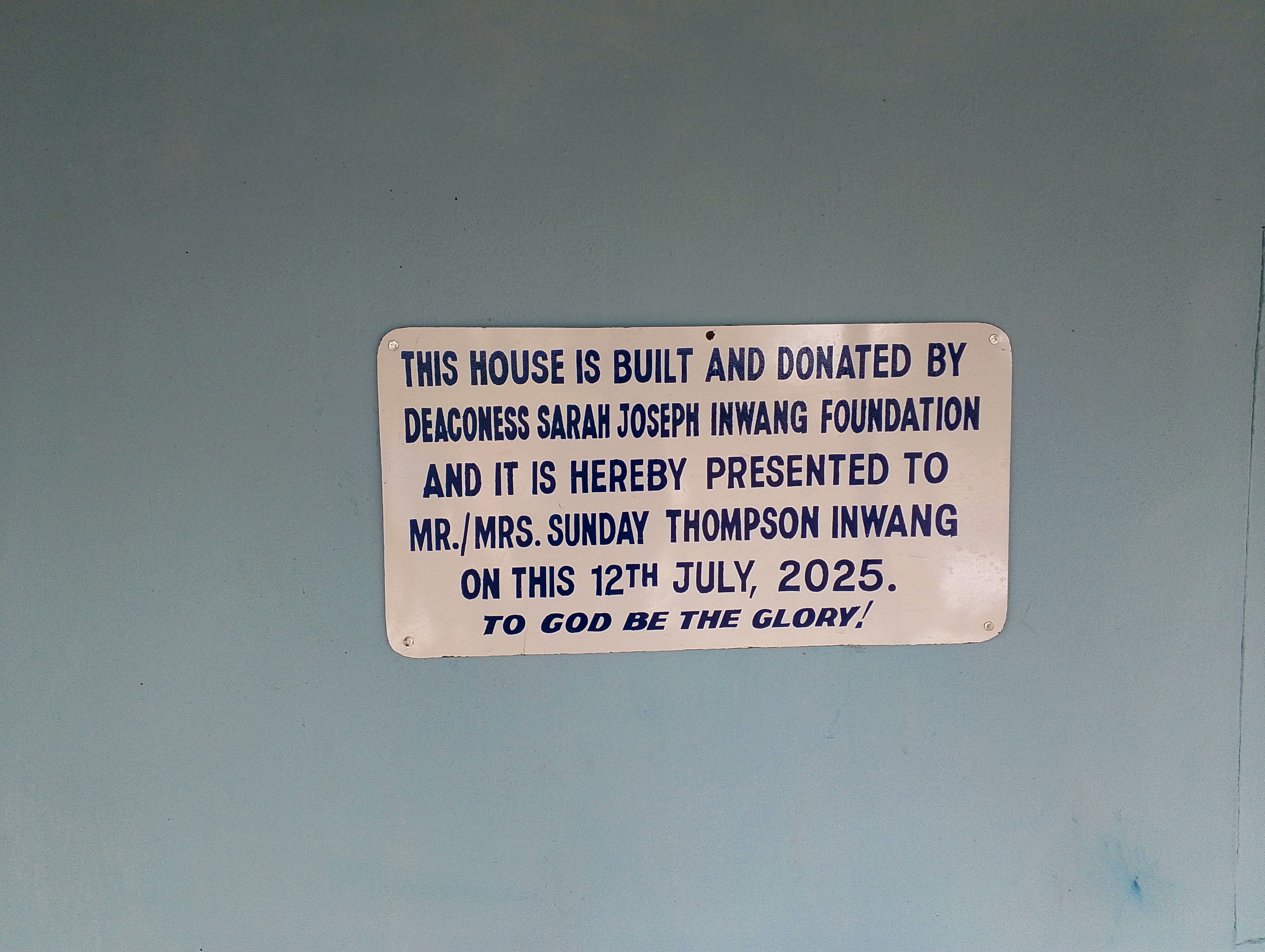 House Commissioning Ceremony 4